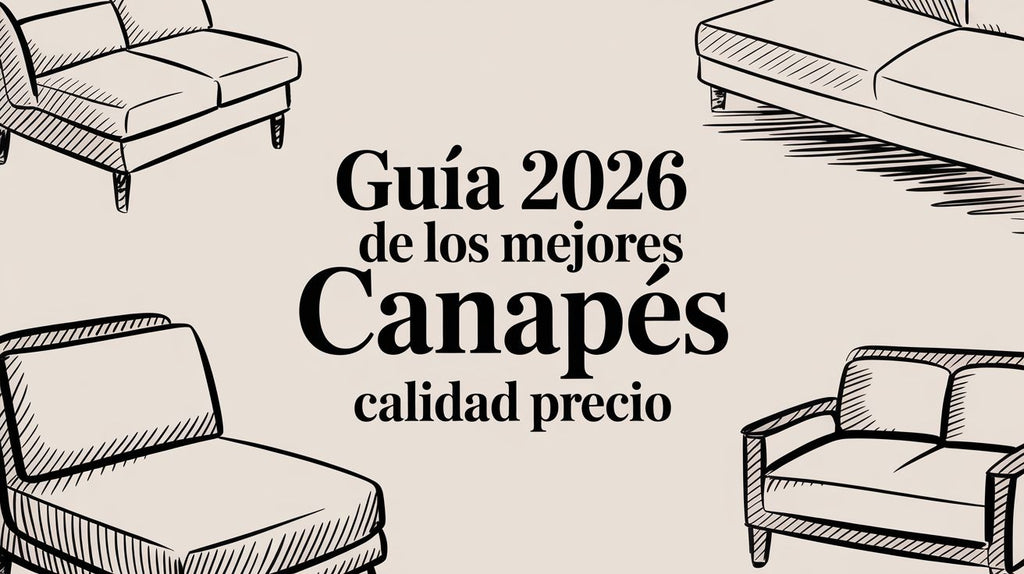 Guía 2026 de los mejores canapés calidad precio