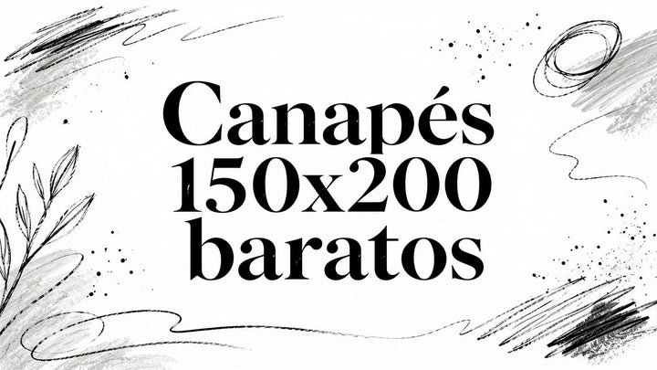 Canapés de 150x200 baratos: qué mirar antes de comprar