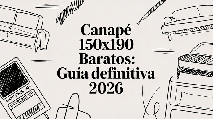 Canapés de 150x190 baratos: qué mirar antes de comprar