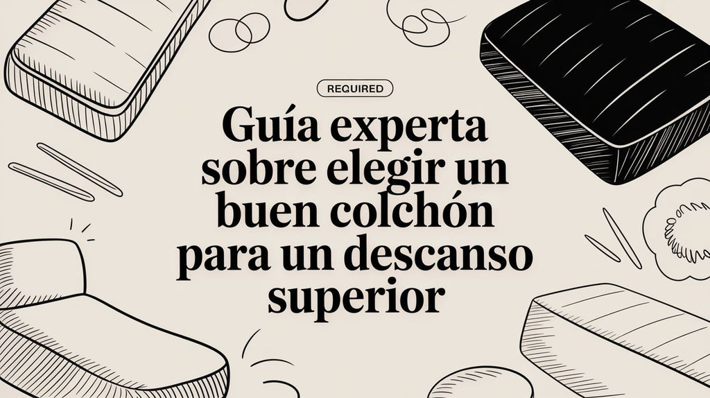 Guía experta sobre cómo elegir un buen colchón para un descanso superior