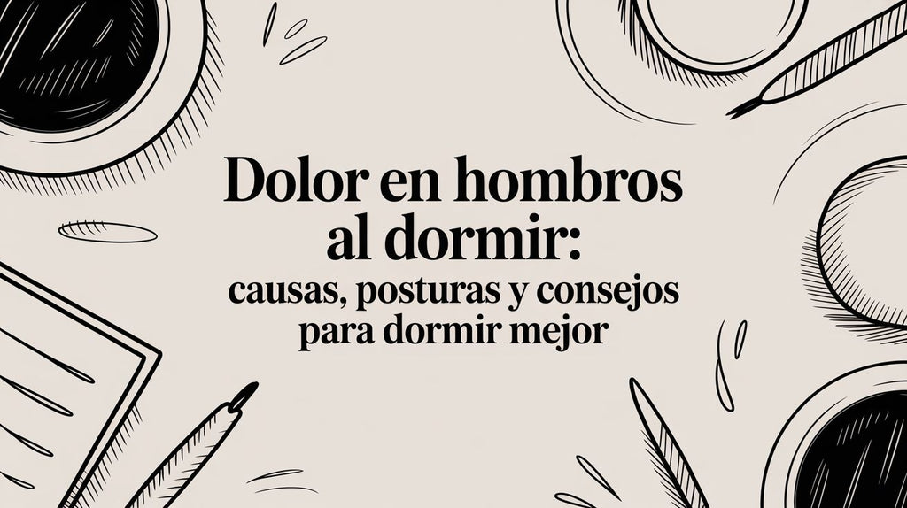 Dolor en hombros al dormir: causas, posturas y consejos para dormir mejor