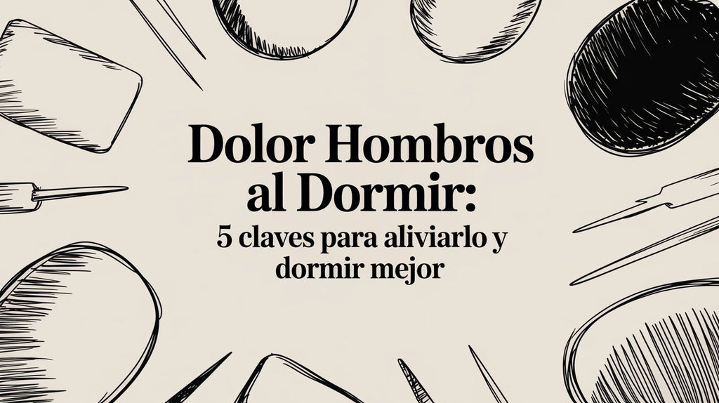 Dolor hombros al dormir: 5 claves para aliviarlo y dormir mejor
