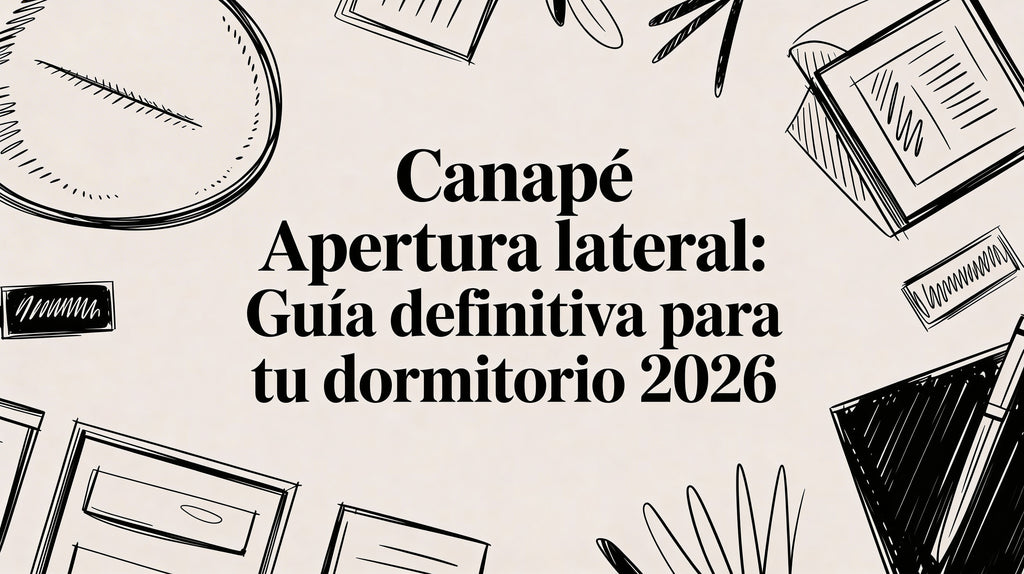 Canape apertura lateral: guía definitiva para tu dormitorio 2026