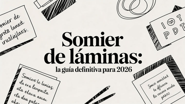 Somier de laminas: la guía definitiva para 2026