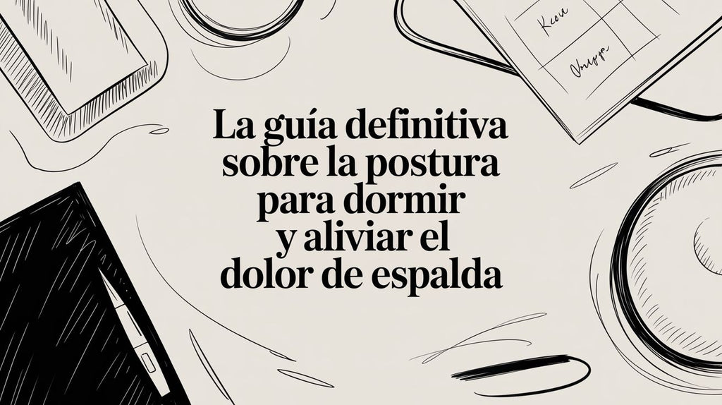 La guía definitiva sobre la postura para dormir y aliviar el dolor de espalda