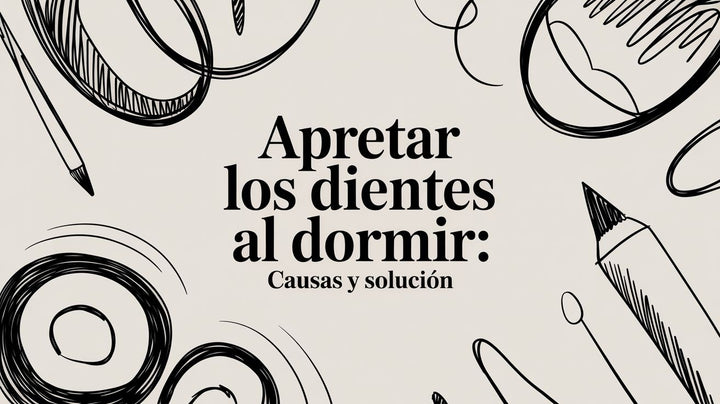 Apretar los dientes al dormir: causas y solución