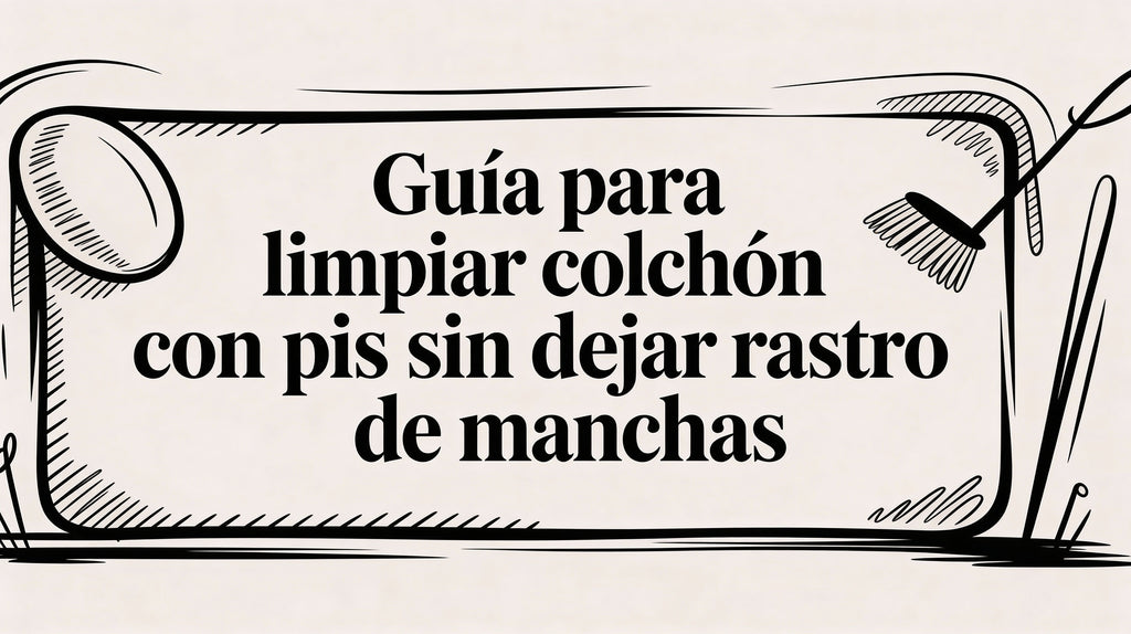 Guía para limpiar colchon con pis sin dejar rastro de manchas