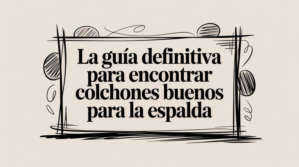 La guía definitiva para encontrar colchones buenos para la espalda
