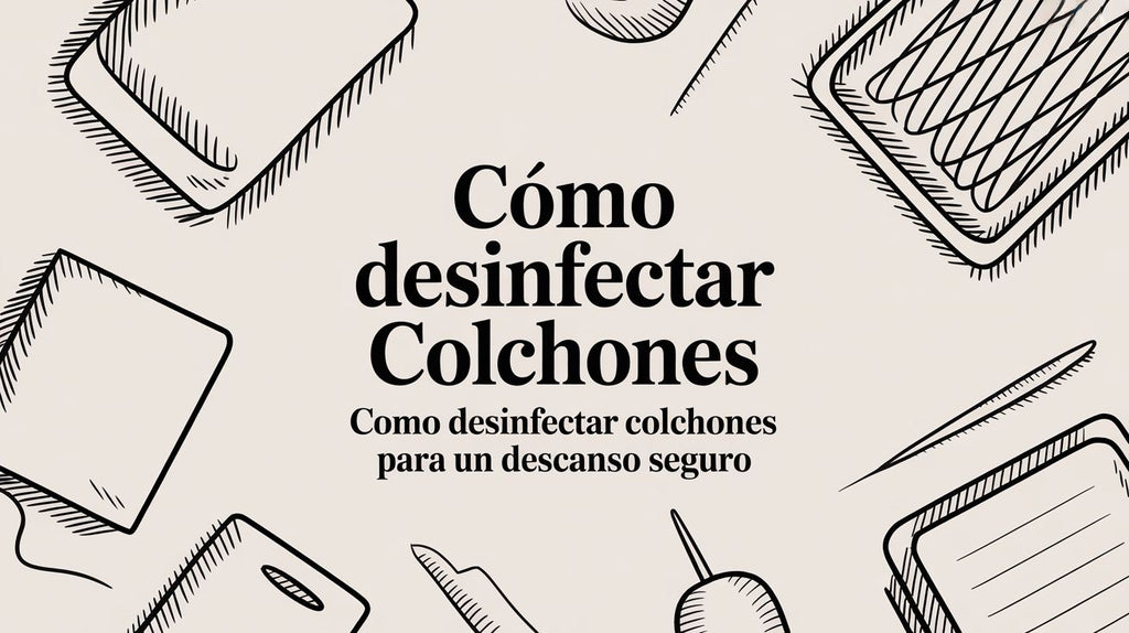 Cómo desinfectar colchones: como desinfectar colchones para un descanso seguro