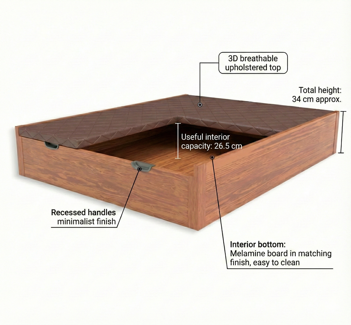 Sofy wooden sofa bed