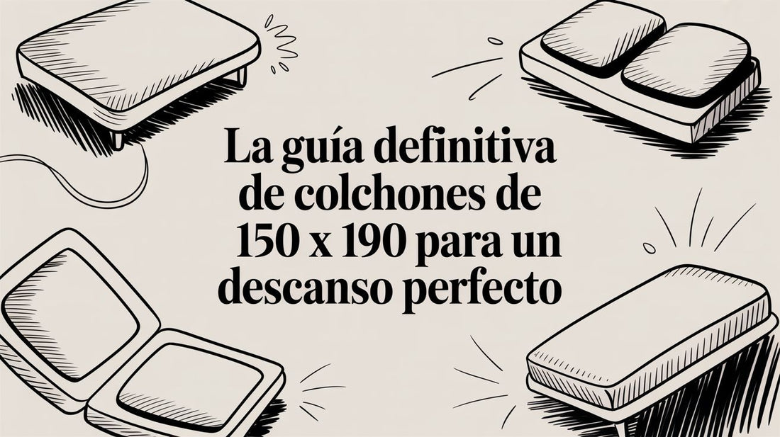 La guía definitiva de colchones de 150 x 190 para un descanso perfecto