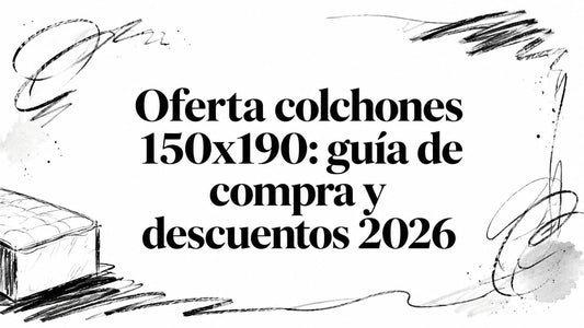Oferta colchones 150x190: guía de compra y descuentos 2026