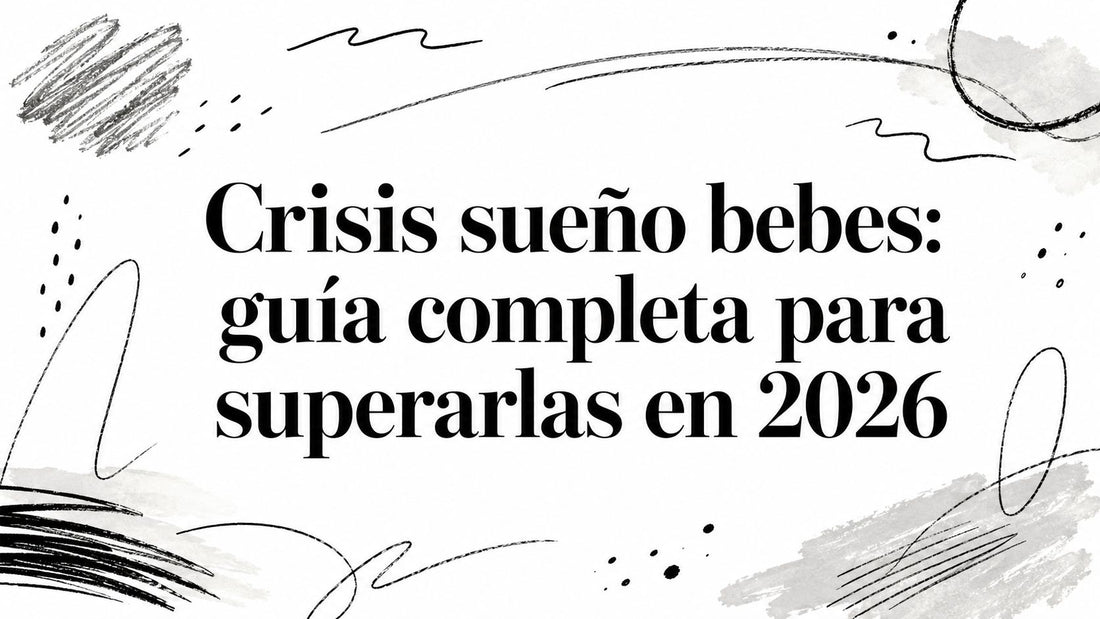 Crisis sueño bebes: guía completa para superarlas en 2026