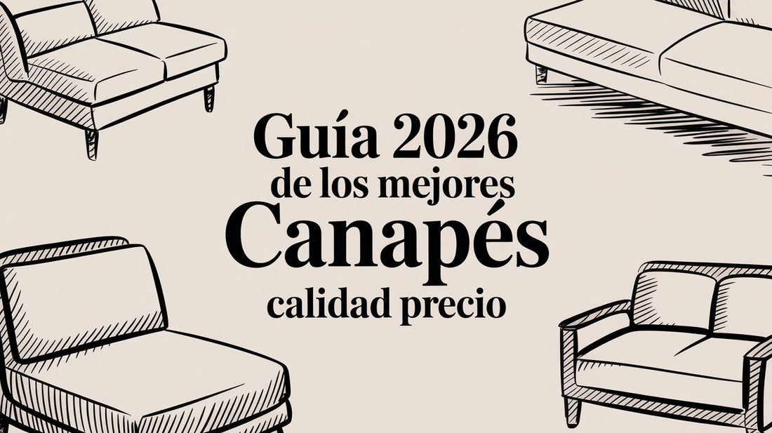 Guía 2026 de los mejores canapés calidad precio