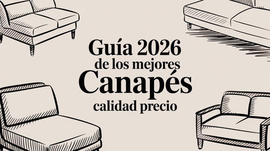 Guía 2026 de los mejores canapés calidad precio