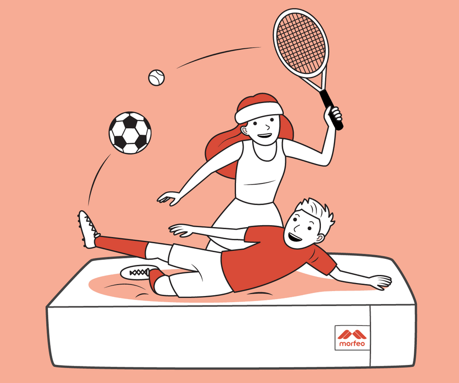 The mattress that helps athletes rest