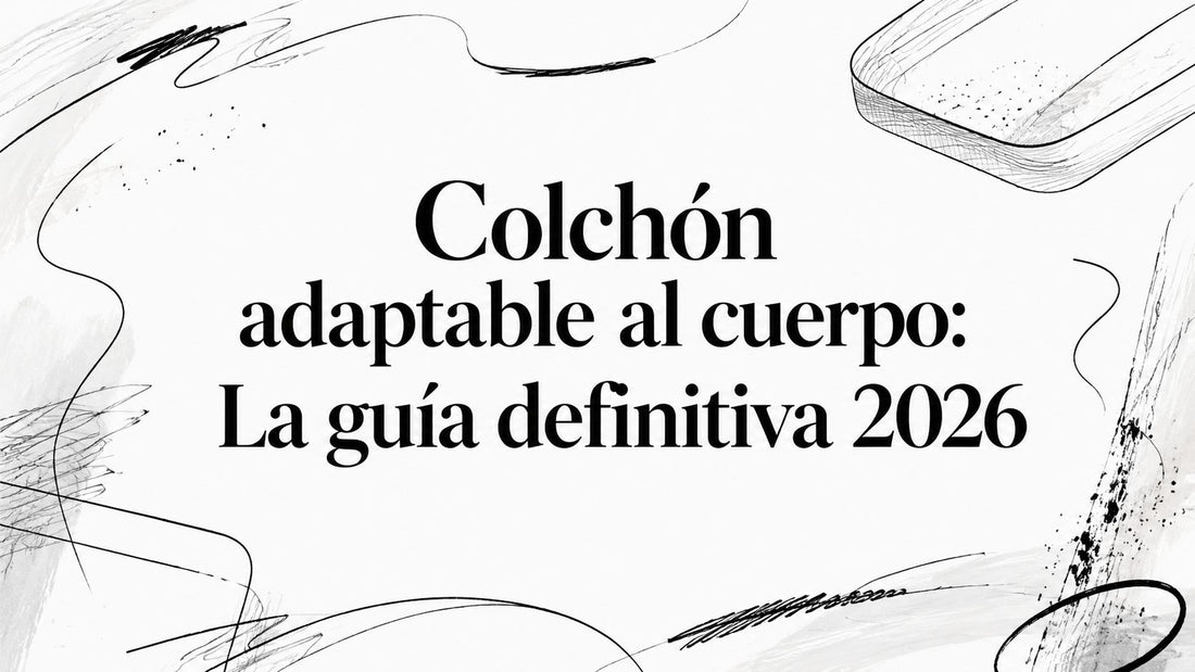 Colchón adaptable al cuerpo: La guía definitiva 2026