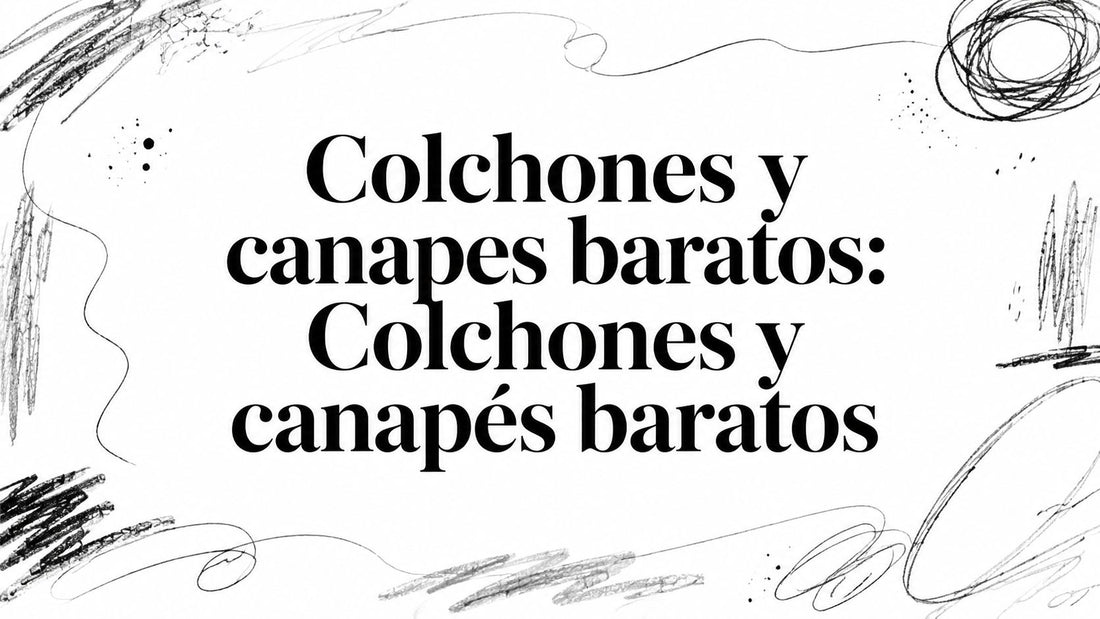 Colchones y canapes baratos: Colchones y canapés baratos