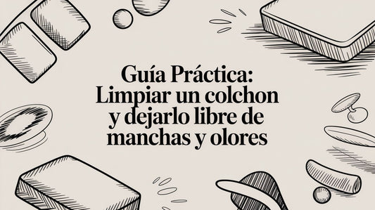 Guía práctica: limpiar un colchon y dejarlo libre de manchas y olores