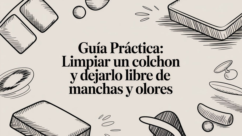 Guía práctica: limpiar un colchon y dejarlo libre de manchas y olores