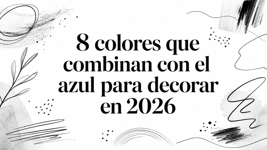 8 colores que combinan con el azul para decorar en 2026