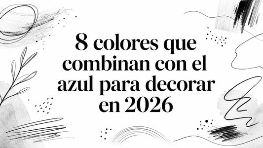 8 colores que combinan con el azul para decorar en 2026