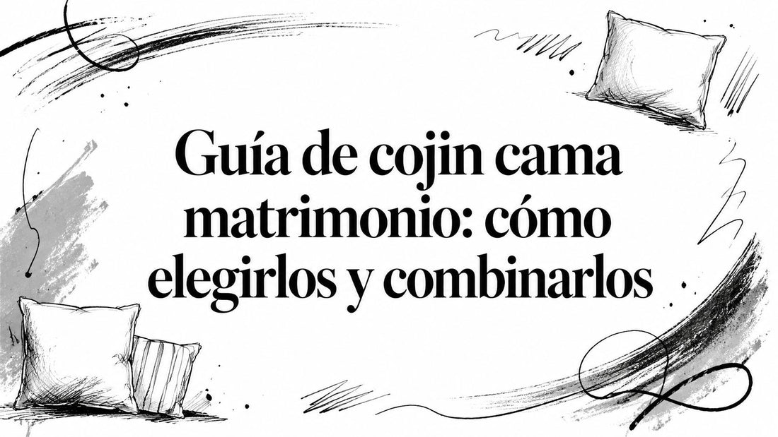Guía de cojin cama matrimonio: cómo elegirlos y combinarlos