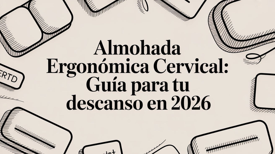 Almohada ergonómica cervical: guía para tu descanso en 2026