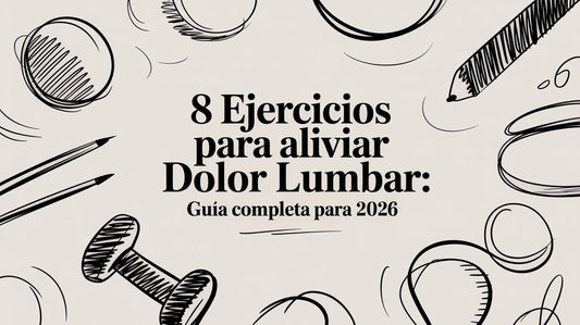 8 ejercicios para aliviar dolor lumbar: guía completa para 2026