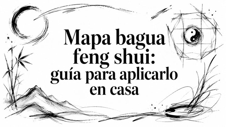Mapa bagua feng shui: guía para aplicarlo en casa