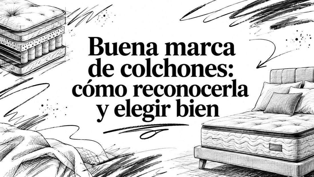 Buena marca de colchones: cómo reconocerla y elegir bien