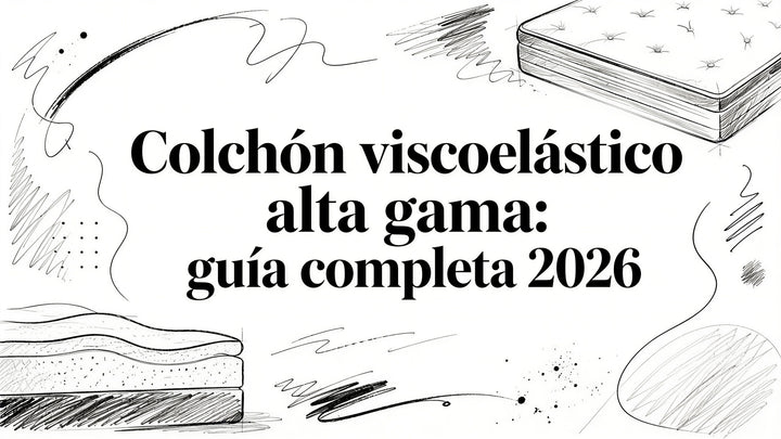 Colchón viscoelástico de alta gama: qué mirar antes de comprar