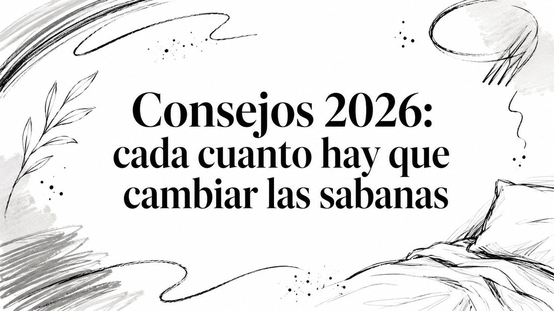 Consejos 2026: cada cuanto hay que cambiar las sabanas