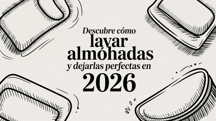 Descubre como lavar almohadas y dejarlas perfectas en 2026