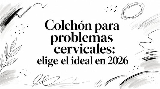 Colchón para problemas cervicales: elige el ideal en 2026