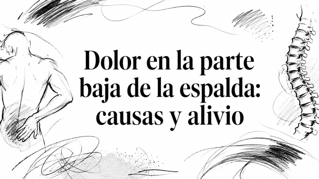Dolor en la parte baja de la espalda: causas y alivio