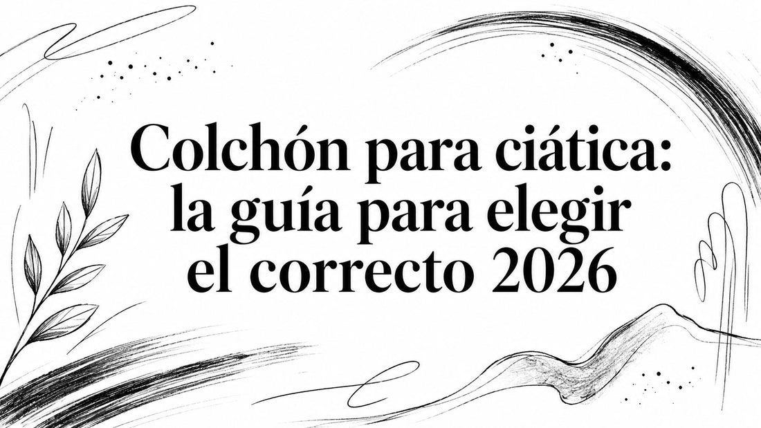 Colchón para ciática: la guía para elegir el correcto 2026