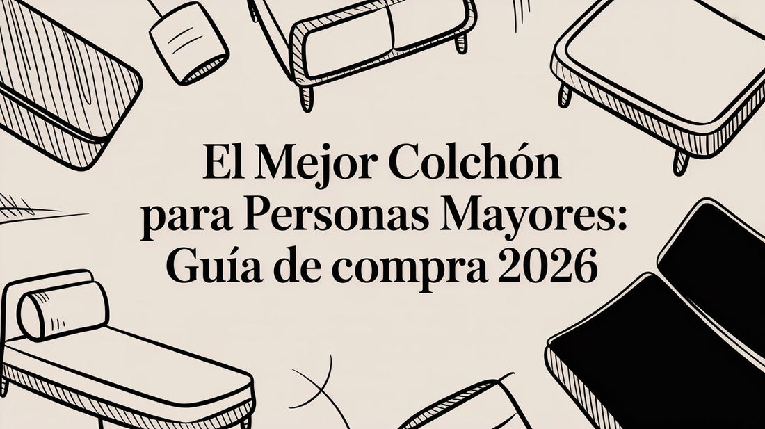 El mejor colchón para personas mayores: guía de compra 2026