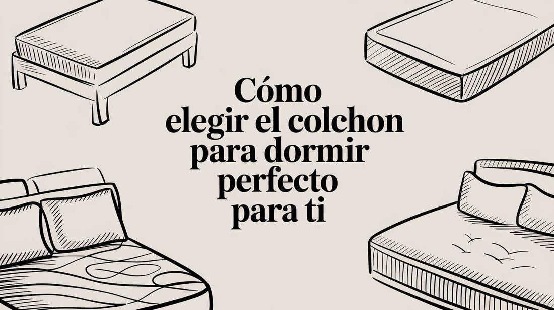 Cómo elegir el colchon para dormir perfecto para ti