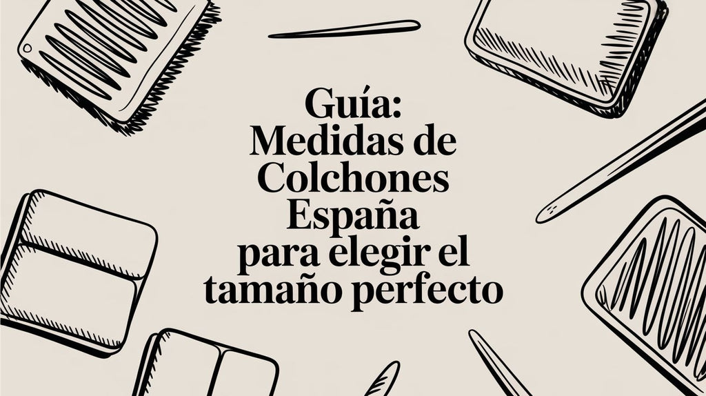 Guía: medidas de colchones españa para elegir el tamaño perfecto