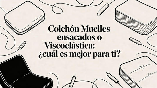 Colchon muelles ensacados o viscoelastica: ¿cuál es mejor para ti?