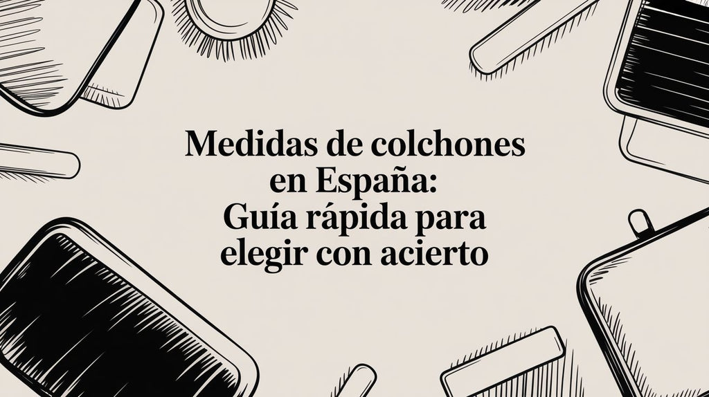 Medidas de colchones en españa: guía rápida para elegir con acierto