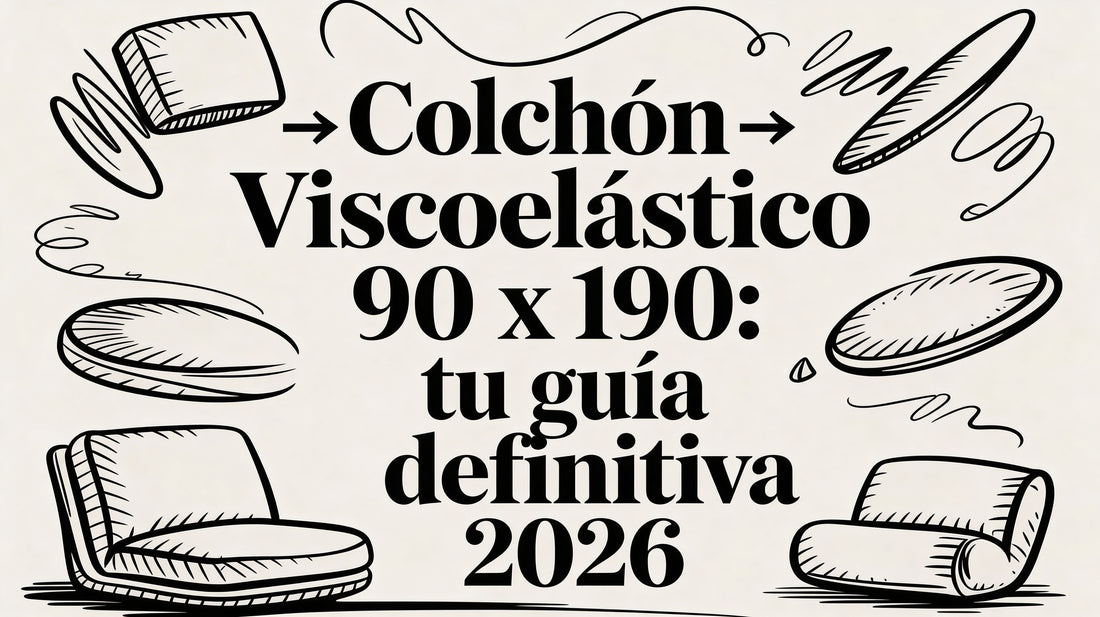 Colchon viscoelastico 90 x 190: Tu Guía Definitiva 2026
