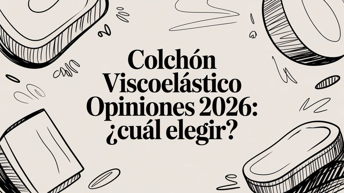 Colchón viscoelástico opiniones 2026: ¿Cuál elegir?