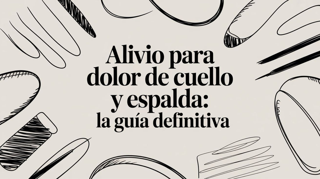 Alivio para dolor de cuello y espalda: la guía definitiva