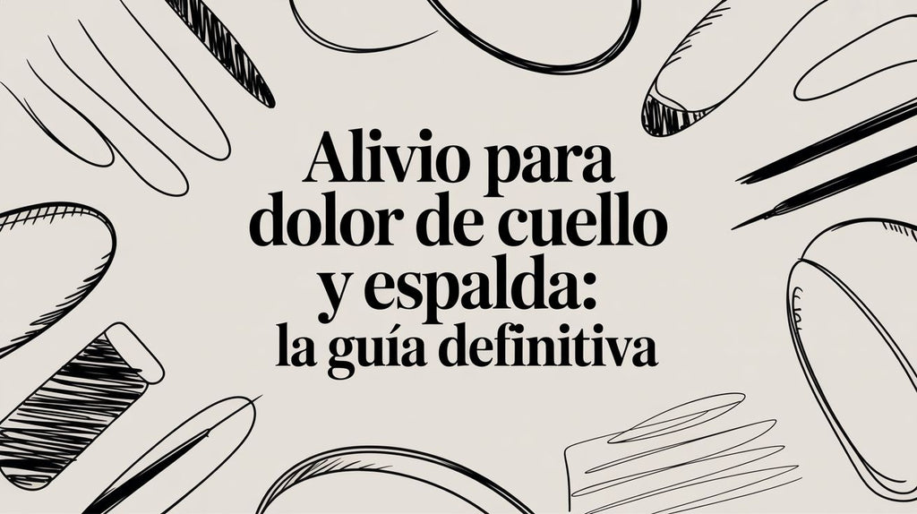 Alivio para dolor de cuello y espalda: la guía definitiva