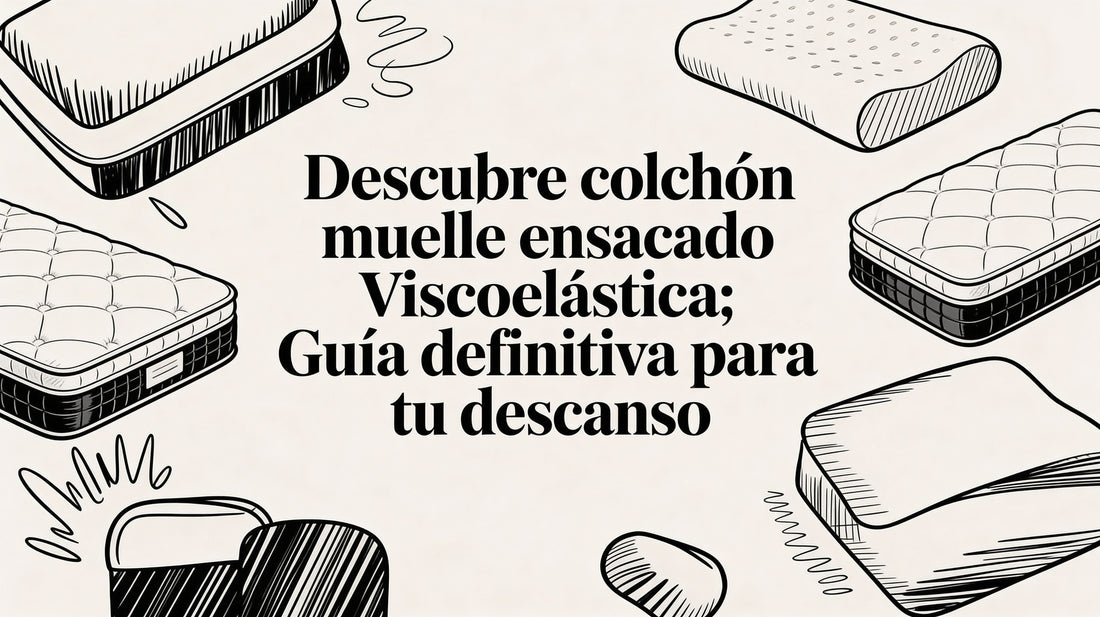 Descubre colchon muelle ensacado viscoelastica: guía definitiva para tu descanso