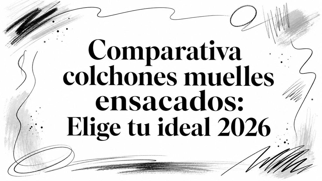Comparativa colchones muelles ensacados: Elige tu ideal 2026