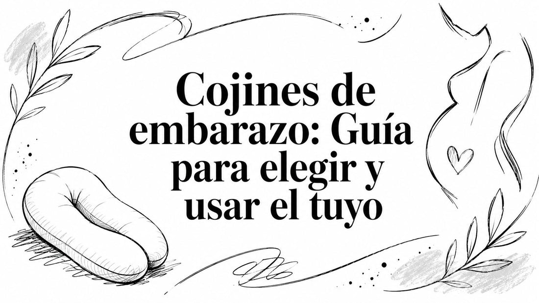 Cojines de embarazo: Guía para elegir y usar el tuyo