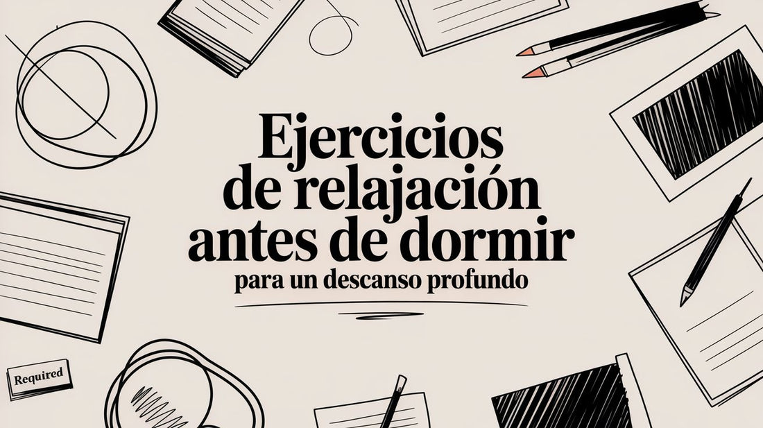 Ejercicios de relajación antes de dormir para un descanso profundo